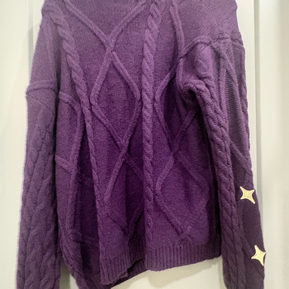 Taylor Swift Speak Now Cable Knit Cardigan M/L - Picture 4 of 5